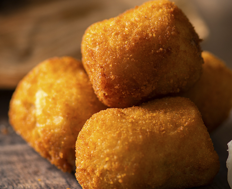 croquetas confit de pato con foie Croquet Gourmet